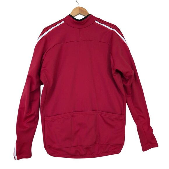 Vintage Pearl Izumi Cycling Jacket Mens XL Red Full Zip Back Pockets‎ - Picture 2 of 12